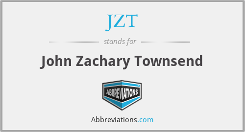 What is the abbreviation for john zachary townsend?